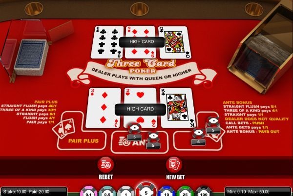 Tips cược Triple Card Poker dễ ăn tại 188Bet