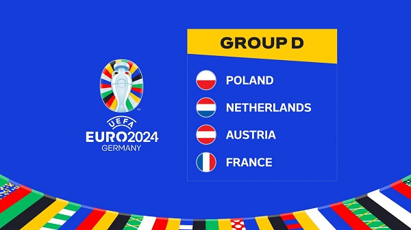 Dự đoán đội bóng sẽ đứng đầu bảng D Euro 2024