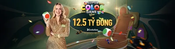 Sự kiện casino 188BET Vận Đỏ Thăng Hoa Tại Trò Chơi Siêu Màu Sắc